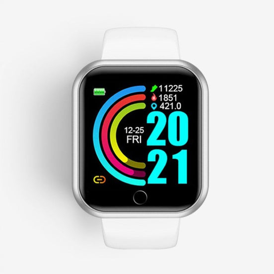 Smartwatch mit digitalem Touchdisplay, Bluetooth und verstellbarem Armband – Nexoria