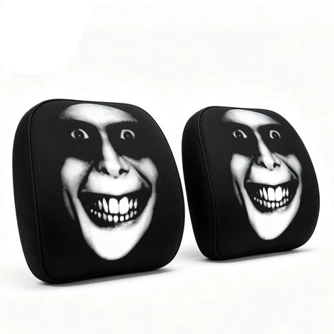 Auto Kopfstützenbezüge mit Ghost Face Design im 2er-Set – GhostRide