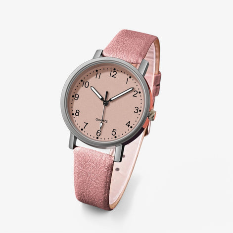 Elorisse Damen Armbanduhr mit minimalistischem Zifferblatt und verstellbarem Armband