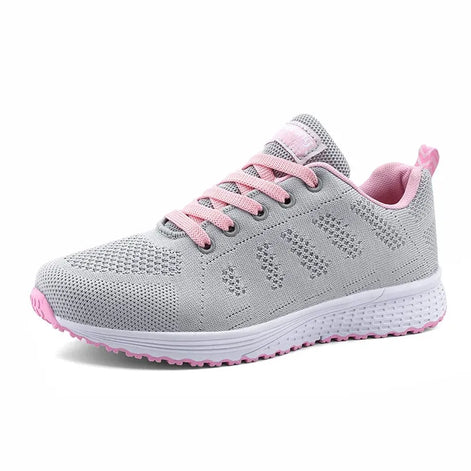 Alvera Damen Laufschuhe mit Mesh-Obermaterial und Schnürung