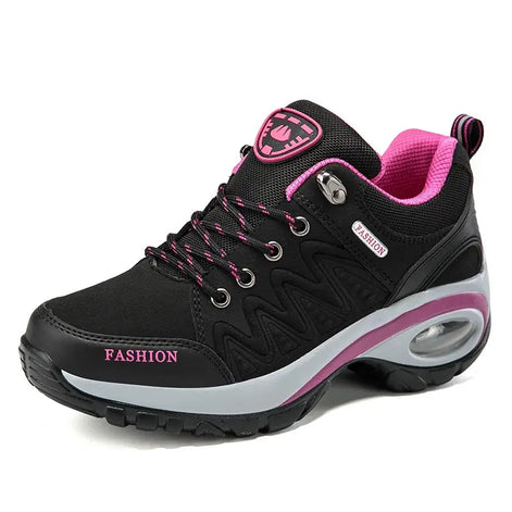 Meravon Damen Sneaker mit Schnürung und EVA-Innensohle