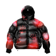Damen Steppjacke mit Kapuze und Reißverschluss Lorvessa