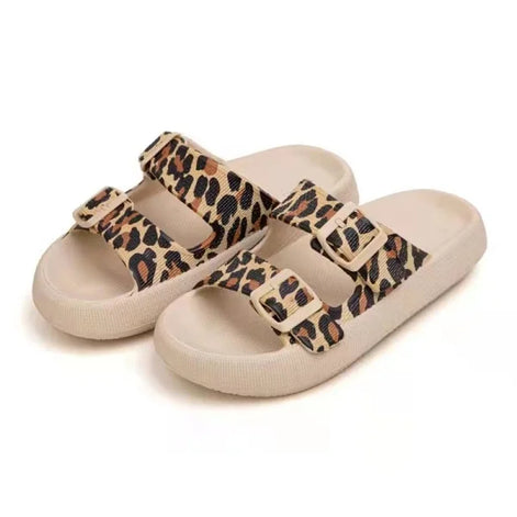 Velmora Unisex Slides mit Doppelriemen und verstellbaren Schnallen