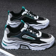 Corvex Herren-Sneaker mit Schnürung und flachem Design