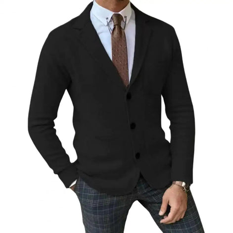 Bravento Herren-Blazer mit Revers und Einreiher