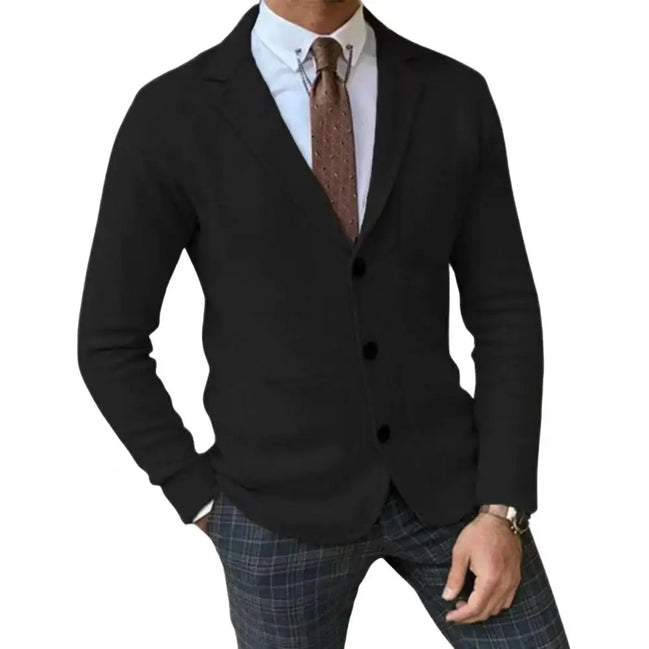 Bravento Herren-Blazer mit Revers und Einreiher