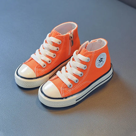 Kinder Canvas Sneakers Unisex mit rutschhemmender Sohle