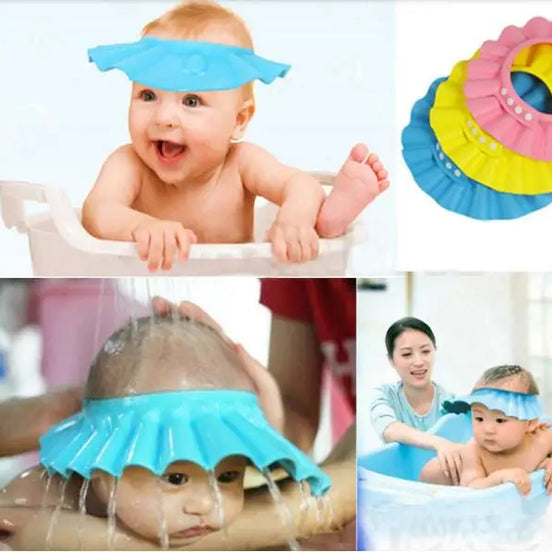 Verstellbare Baby-Duschkappe – Schutz für Augen und Ohren beim Baden
