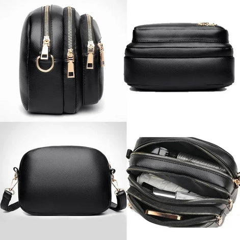 LunaZip Casual Shoulder Bag