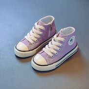 Kinder Canvas Sneakers Unisex mit rutschhemmender Sohle