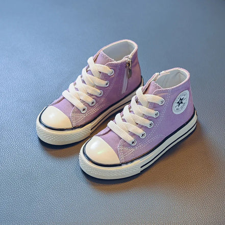 Kinder Canvas Sneakers Unisex mit rutschhemmender Sohle
