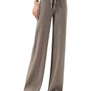 Veloria Wollhose – Hoch taillierte Strickhose