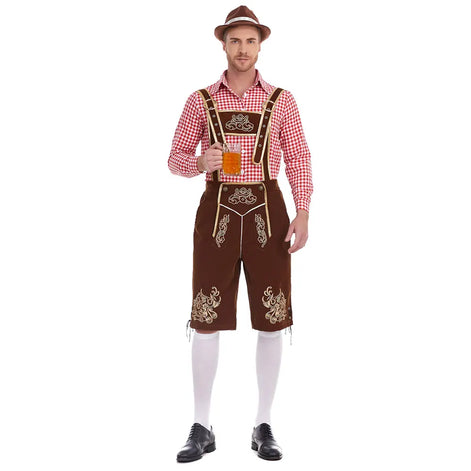 Herren Oktoberfest Kostüm mit Hemd und Hose – Festaro
