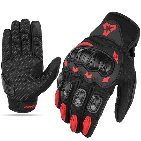 Avenrox Mesh Motorradhandschuhe mit Hartschale und Touchfunktion