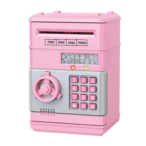 Saviora Mini-Tresor Sparbox mit Passwort und Münzfach