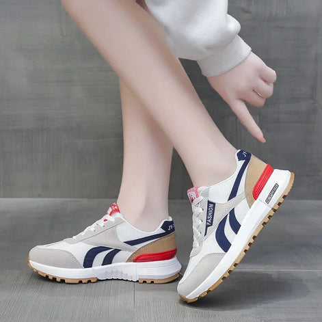 Arvion Unisex Sneaker mit Schnürung und atmungsaktivem Innenfutter