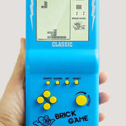 Retro Handheld Spielkonsole mit Puzzle-Spielen