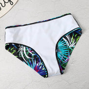 Velanique Damen Bikini Set mit Print und hoher Taille
