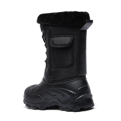 Herren Winterstiefel mit Plüschfutter und kräftiger Sohle Varexon
