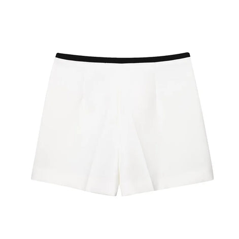 Damen-Zweiteiler mit ärmelloser Weste und Shorts – Novalisse