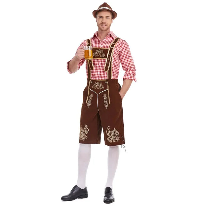 Herren Oktoberfest Kostüm mit Hemd und Hose – Festaro