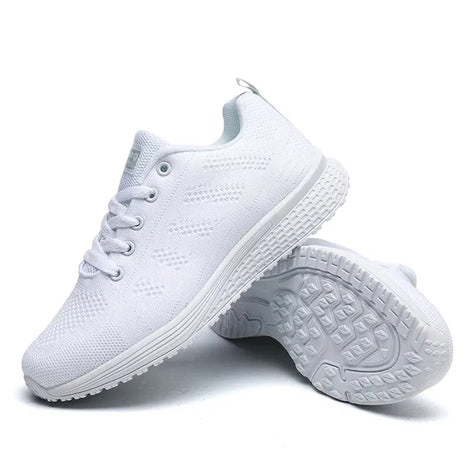Alvera Damen Laufschuhe mit Mesh-Obermaterial und Schnürung