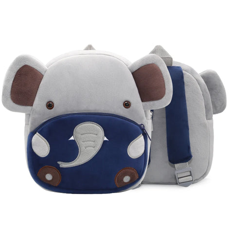 Kinder-Rucksack aus Plüsch mit Tiermotiv
