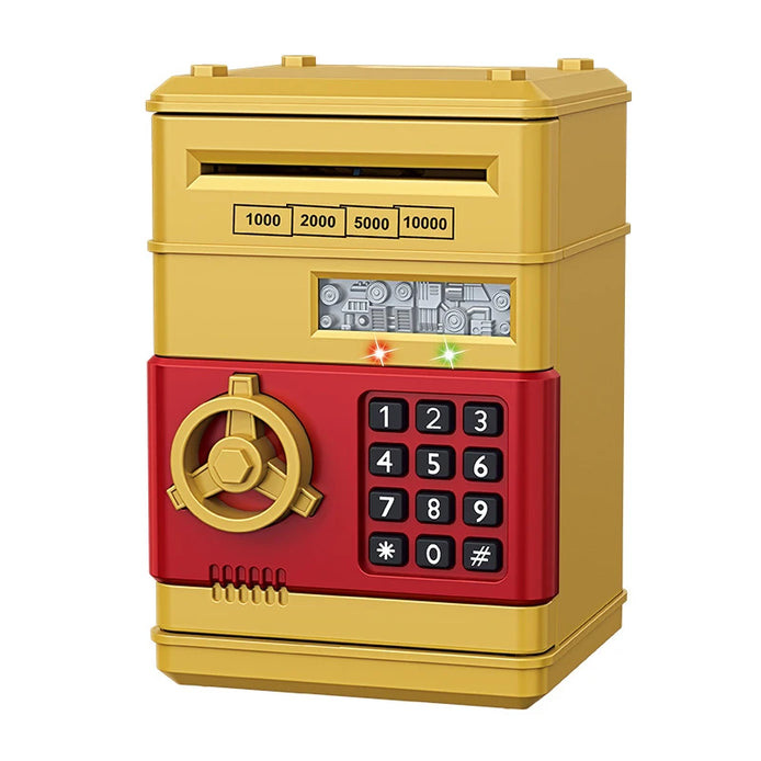 Saviora Mini-Tresor Sparbox mit Passwort und Münzfach