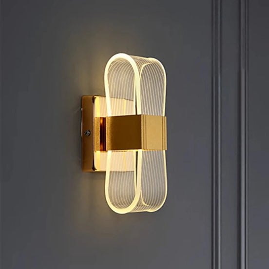 Aurevion LED Wandleuchte mit Acrylschirm