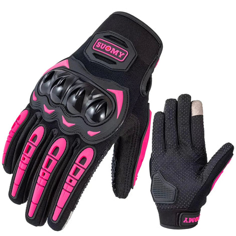 Avenrox Mesh Motorradhandschuhe mit Hartschale und Touchfunktion