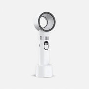 Aurevo Tragbarer Ventilator Ohne Rotorblätter mit LED-Display und USB-Aufladung