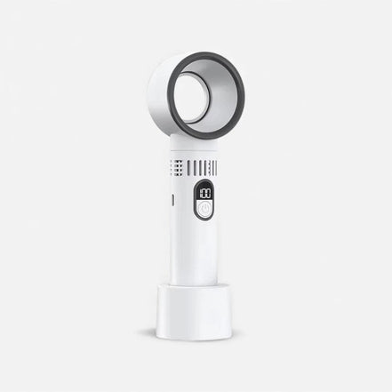 Aurevo Tragbarer Ventilator Ohne Rotorblätter mit LED-Display und USB-Aufladung