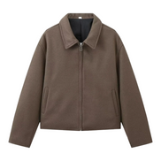 Damen Kurzjacke mit Reverskragen und Reißverschluss Varelia