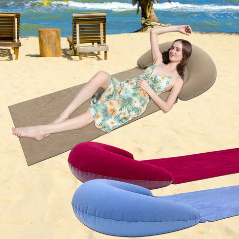 Marisol Aufblasbare Strandmatte aus PVC für Outdoor-Aktivitäten