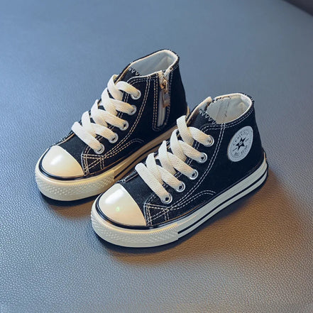 Kinder Canvas Sneakers Unisex mit rutschhemmender Sohle