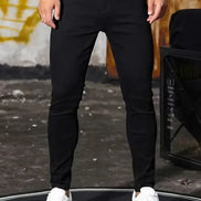 Rovento Herren Jeans Straight Fit