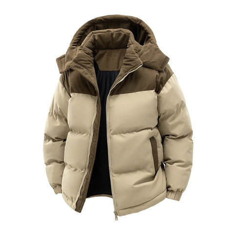 Ronan gesteppte Herrenjacke mit Reißverschluss