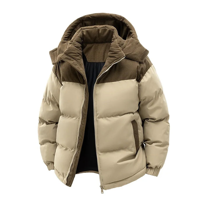 Ronan gesteppte Herrenjacke mit Reißverschluss