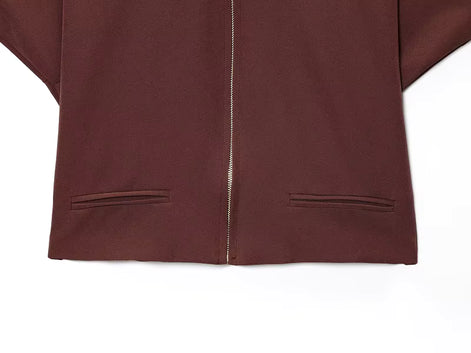 Virella Damen Cropped Jacke mit Reißverschluss