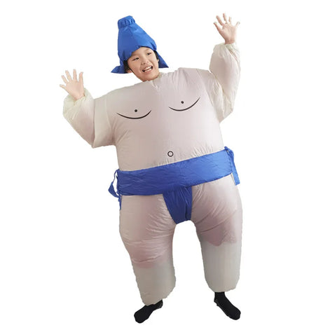 Aufblasbares Sumo-Kostüm für Kinder und Erwachsene – Sumaro