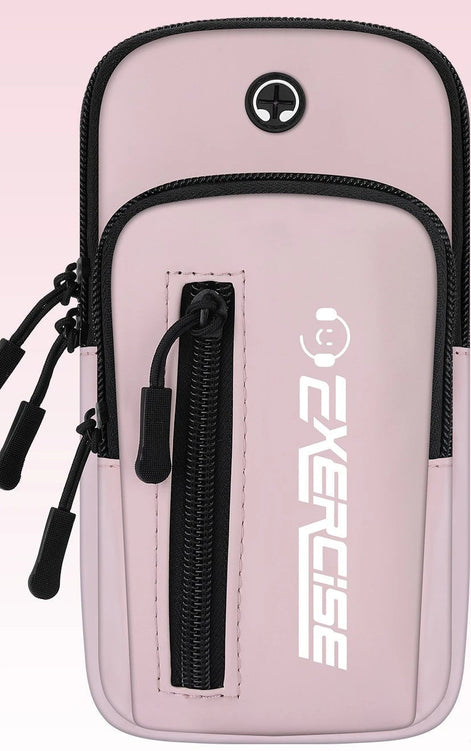 Sport-Armtasche mit Reißverschluss für Smartphone und Outdoor-Aktivitäten – MotionPocket