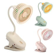 USB-Clipventilator mit flexiblem 360°-Hals – FlexiBreeze