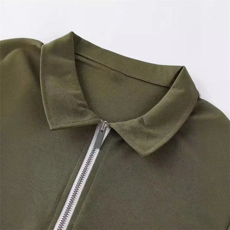 Karvion Herren Poloshirt mit Half-Zip