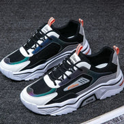 Corvex Herren-Sneaker mit Schnürung und flachem Design