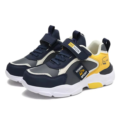 Kinder Sneaker mit Klettverschluss und Atmungsaktivem Design – Taviro