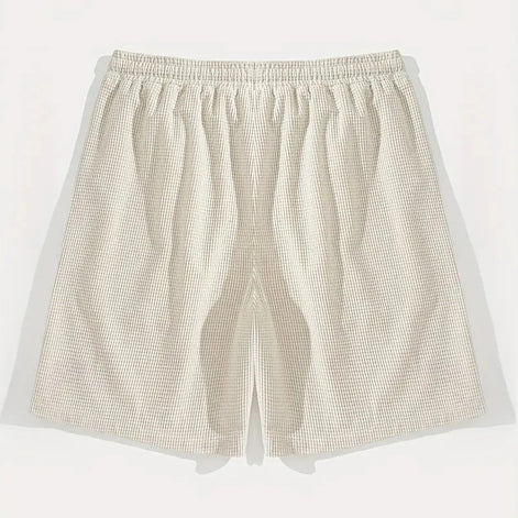 Ventaro Herren Shorts aus strukturiertem Polyester mit elastischem Bund