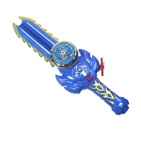 2-in-1 Spielzeugschwert mit Kreisel-Launcher Veltrix