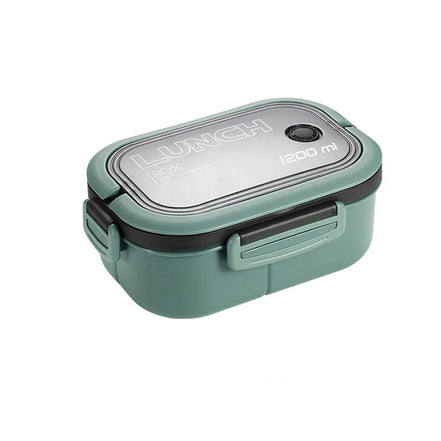 Layera Doppelstock-Lunchbox mit Besteck