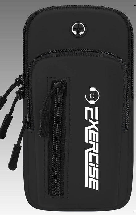 Sport-Armtasche mit Reißverschluss für Smartphone und Outdoor-Aktivitäten – MotionPocket
