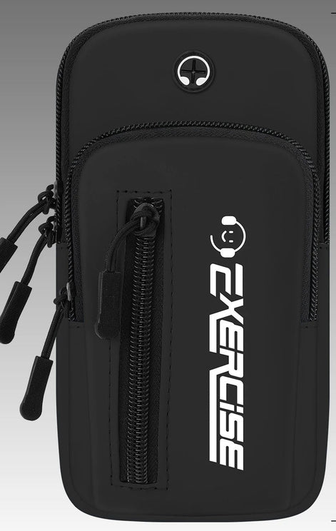 Sport-Armtasche mit Reißverschluss für Smartphone und Outdoor-Aktivitäten – MotionPocket
